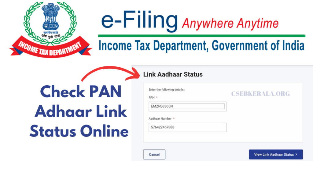 PAN Aadhaar Link Status