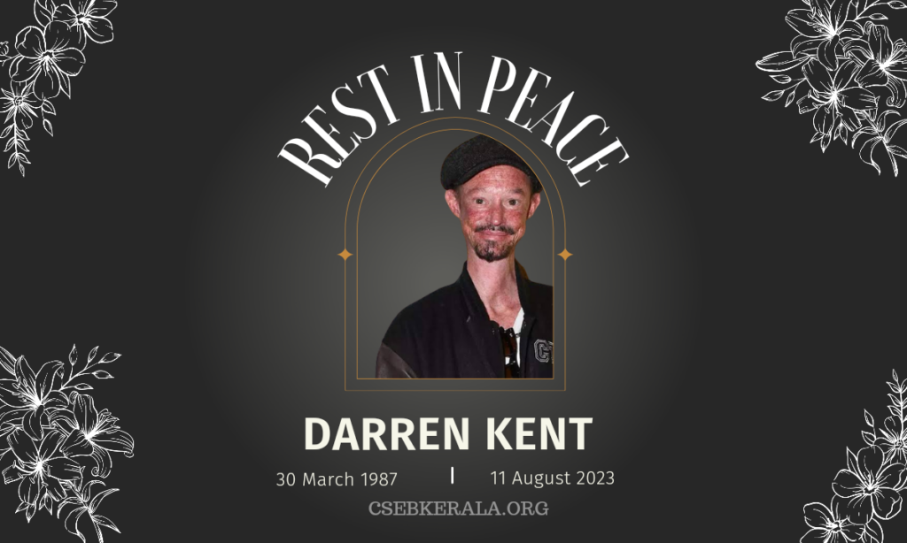 Darren Kent Cause of Death