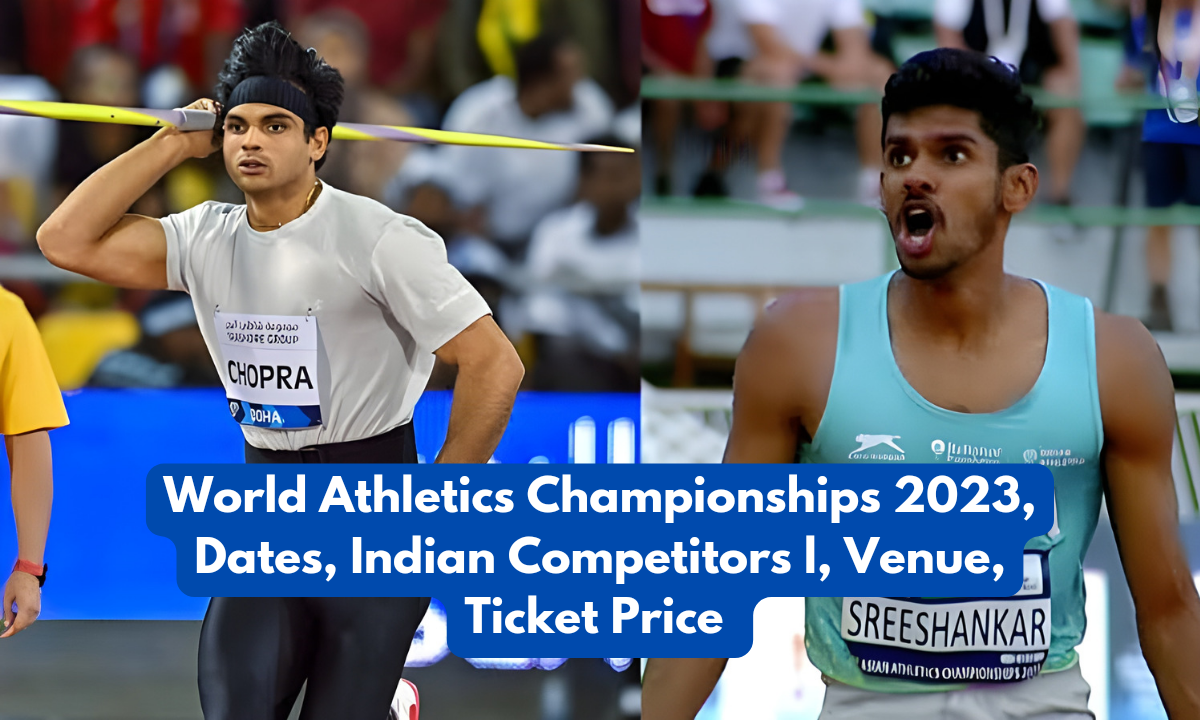 World Athletics Championships 2023 medal tally, Indian winners list and  results