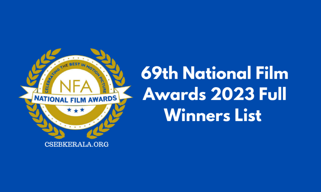 National Film Awards 2023 Winners List