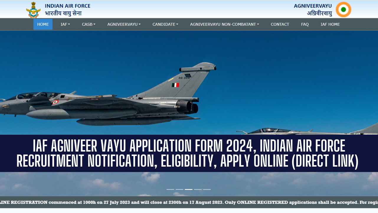 IAF-Agniveer-Vayu-Application-Form-2024