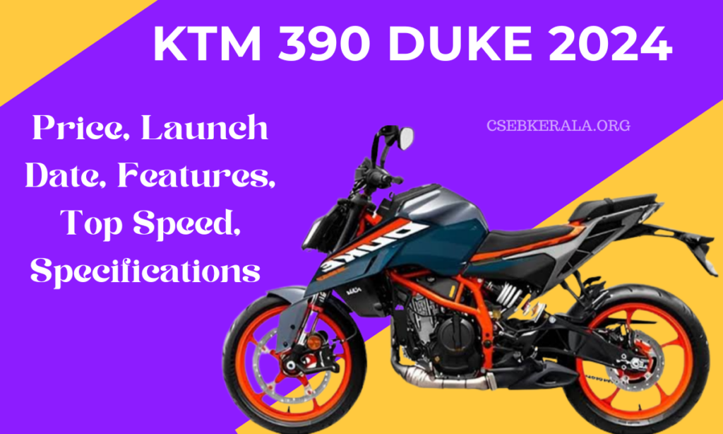 KTM 390 Duke 2024 Price