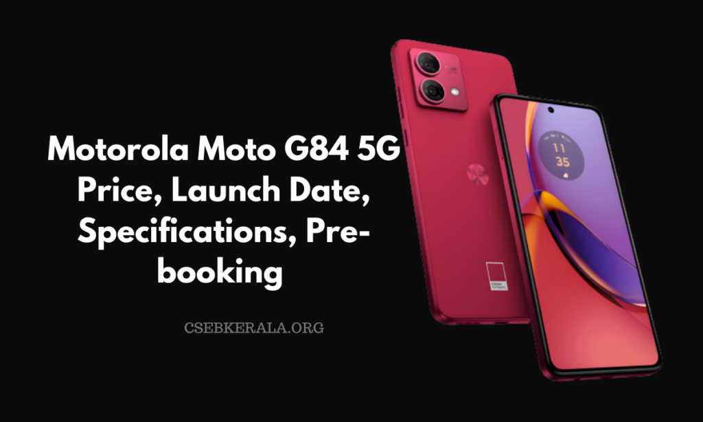 Motorola Moto G84 5G Price