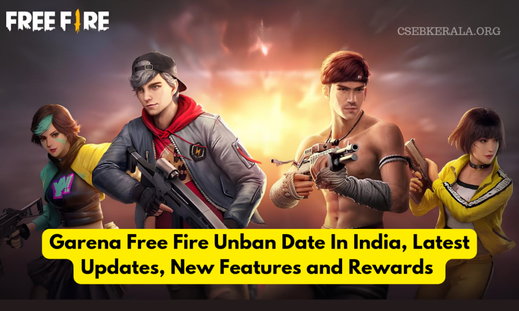 Garena Free Fire Unban Date In India