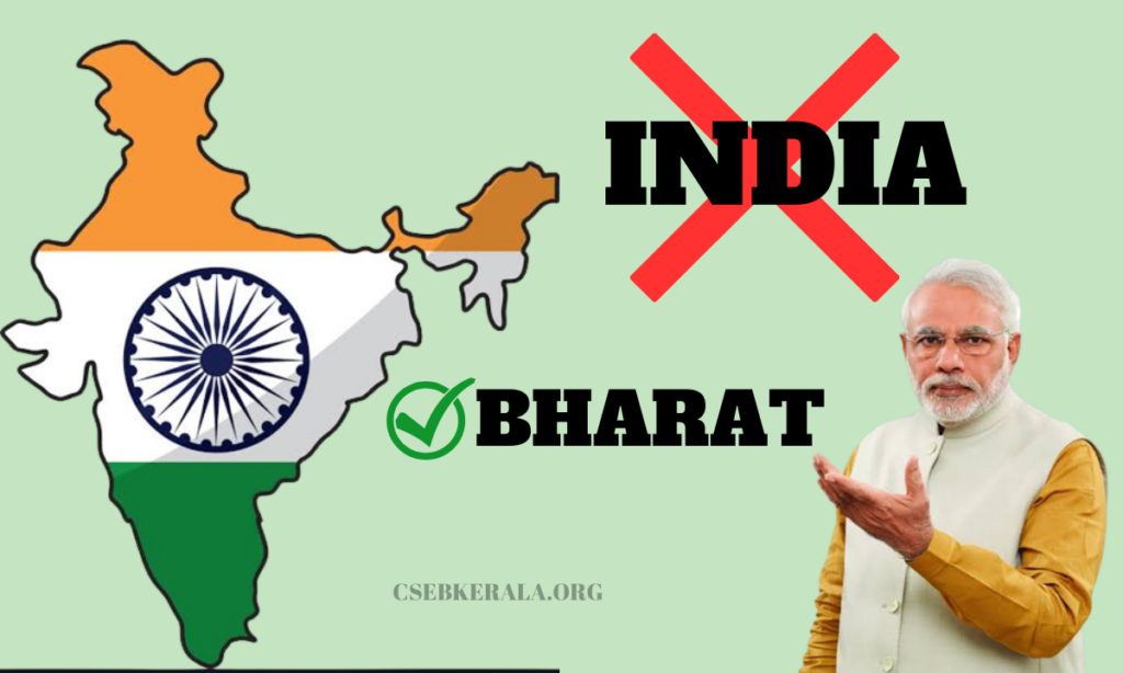 India To Be Renamed Bharat