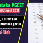 Karnataka PGCET Seat Allotment Result for 2023-2024 to be out Today
