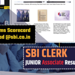 SBI Clerk Result 2024, JA Prelims Scorecard Download @sbi.co.in