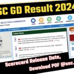 SSC GD Answer Key 2024, Result Release Date, Download PDF @ssc.gov.in